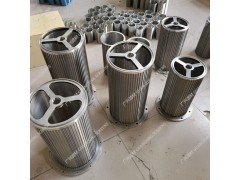 固液分离筛筒 牛粪干湿分离梯形丝反冲洗滤筒 不锈钢楔形丝滤网图2