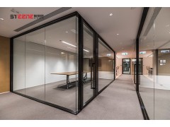 镇江斯蒂恩会议室单玻璃隔断图2