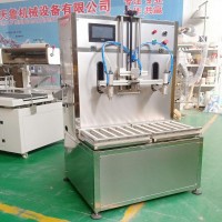 济南双头称重液体灌装机 天鲁牛奶饮料灌装机