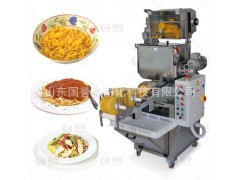 出口通心粉加工机器 中小型速食弯管螺旋意面生产设备图3