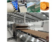 小型全自动网红休闲饼干设备奶油夹心饼干威化饼干生产线图3