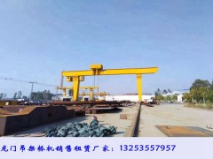 山西长治龙门吊出租公司设备基础牢固图1