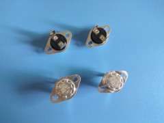 供应KSD301温控器120-10Q1电木6.3弯脚固定环图4
