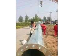 河北电力钢管塔电力钢杆地脚螺栓电力钢管杆厂家图2