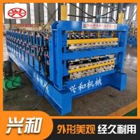 供应全自动冷弯机型设备840900彩钢瓦三层压瓦机