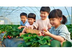 自然课堂,趣味实践:苏州三六六青少年草莓采摘研学营招募中!图1