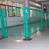 车间隔离网室内外仓库框架围栏网可移动快递护栏围网车间 隔离网