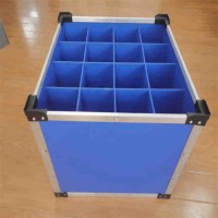 pp中空板胶箱 塑胶万通板隔板箱,钙塑板刀卡广州花都制作