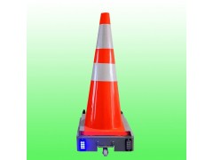 高速公路安全路锥机器人 远程遥控移动路锥机器人太阳能支持定制图2