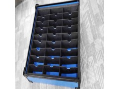 江浙沪专业厂家特制 导电PP实心板隔板 蓝色塑料刀卡图2