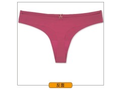 欧美外贸跨境无痕内裤 冰丝透气性感纯色女士丁字裤 厂家批发现货图4