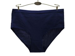 欧美跨境外贸大码女士内裤 厂家现货批发 纯色透气舒适大码妈咪裤图3