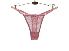 厂家跨境外贸蕾丝内裤女 情趣低腰性感可调节细带棉档女士丁字裤图4