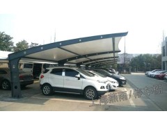 金山区汽车停车棚-q235异型钢小轿车雨蓬-简单坚固耐用图4