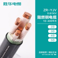 河南胜华电缆 ZR-YJV 0.6/1KV 阻燃铜电缆 2-5芯 实惠 质量靠谱