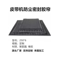 导料槽挡尘帘抑尘橡胶帘